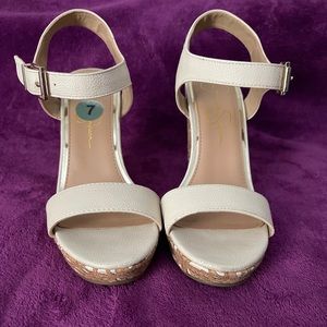 Jessica Simpson wedges